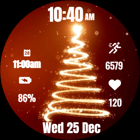 Animated Christmas Tree - Image screenshot of android app