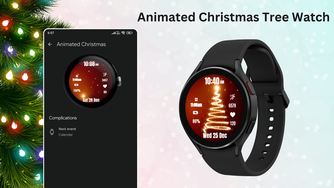 Animated Christmas Tree - Image screenshot of android app