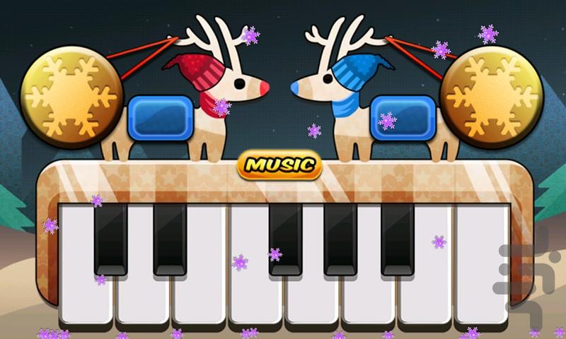 Holiday Piano - Gameplay image of android game