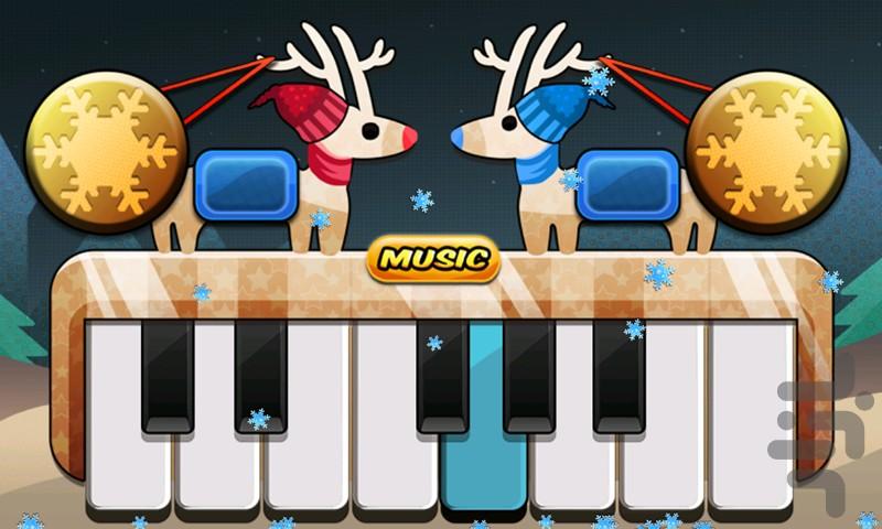 Holiday Piano - Gameplay image of android game