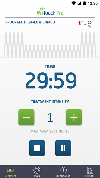 WiTouch Pro - Image screenshot of android app