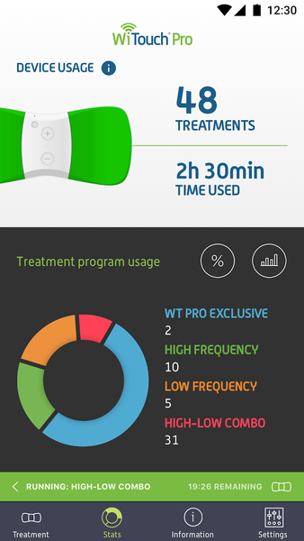 WiTouch Pro - Image screenshot of android app