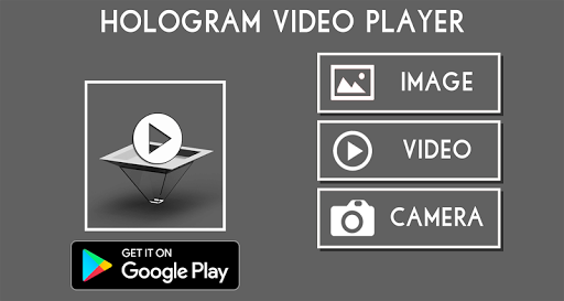 Hologram Video Player - Image screenshot of android app
