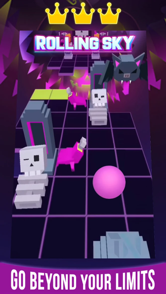 Rolling Sky Ball - عکس برنامه موبایلی اندروید