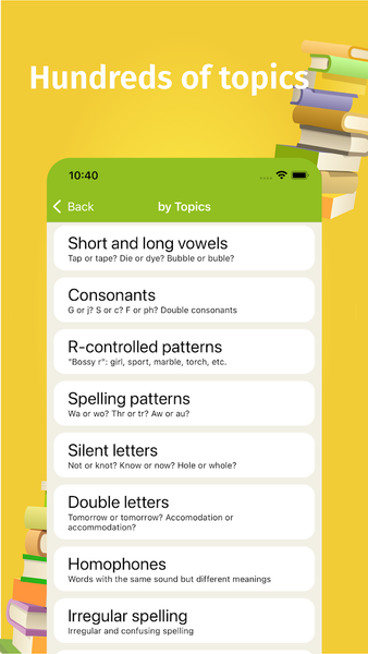 Spelling and Grammar - Image screenshot of android app