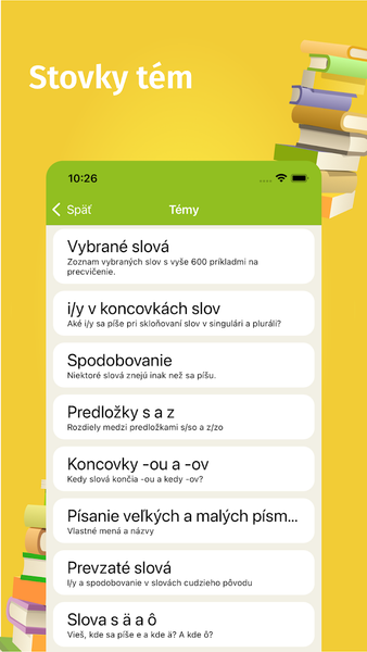Slovak grammar - Image screenshot of android app
