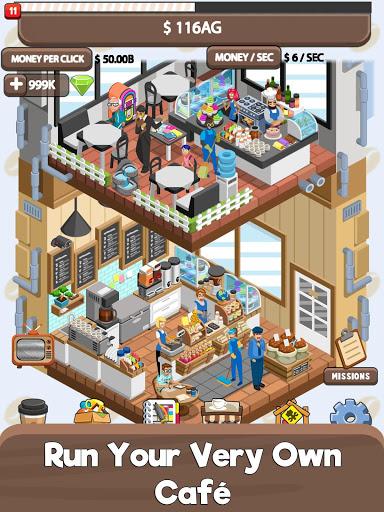 Idle Cafe Tycoon: Coffee Shop - Gameplay image of android game
