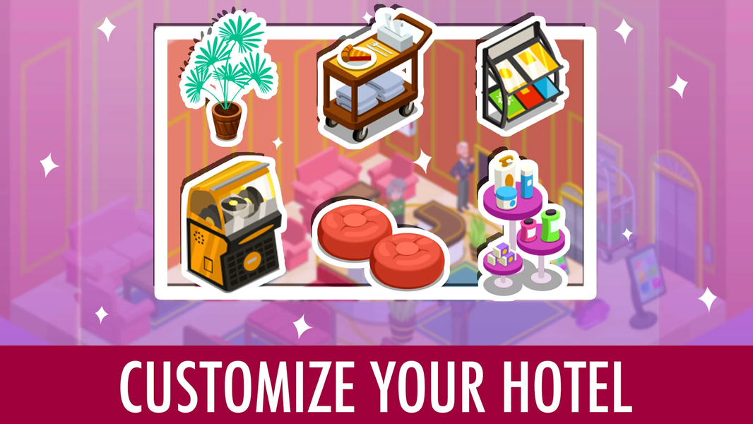 Hotel Tycoon Empire: Idle game - عکس برنامه موبایلی اندروید