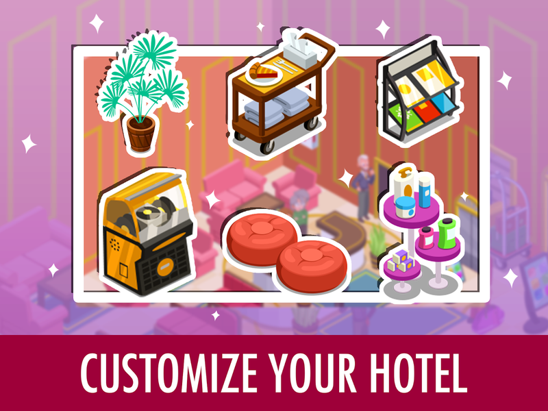 Hotel Tycoon Empire: Idle game - عکس برنامه موبایلی اندروید