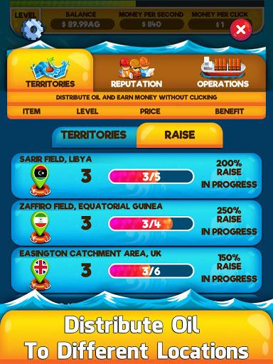 Oil Tycoon 2: Idle Miner Game - عکس بازی موبایلی اندروید