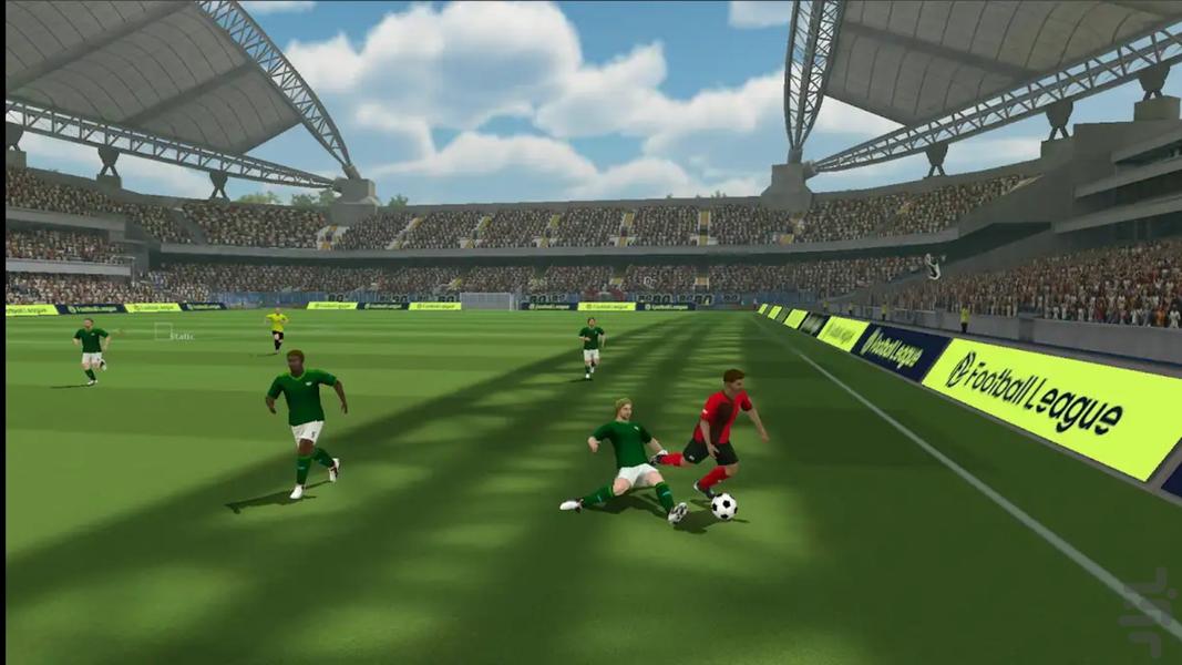 فوتبال بازی - Gameplay image of android game