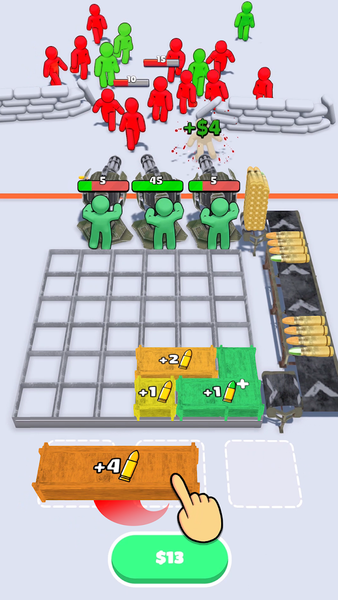 Ammo Fever: Tower Gun Defense - Gameplay image of android game