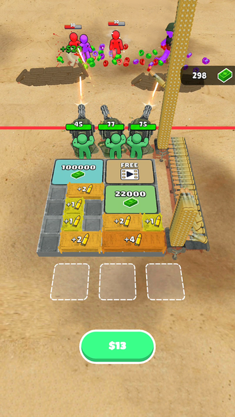 Ammo Fever: Tower Gun Defense - Gameplay image of android game