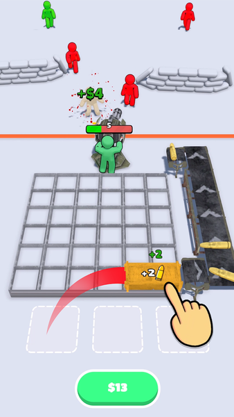 Ammo Fever: Tower Gun Defense - Gameplay image of android game