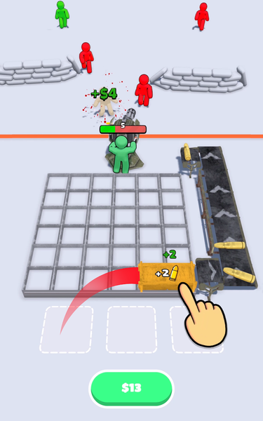 Ammo Fever: Tower Gun Defense - Gameplay image of android game