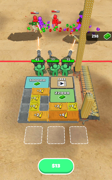Ammo Fever: Tower Gun Defense - Gameplay image of android game