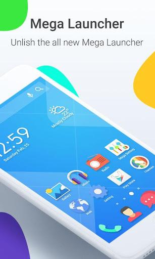 Mega Launcher : Home Screen - Image screenshot of android app