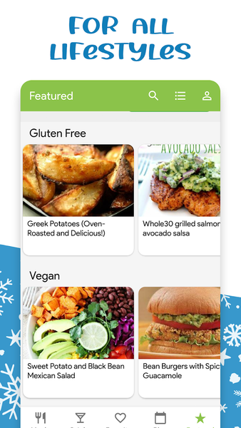 Recipes Home - Recipes & Lists - Image screenshot of android app