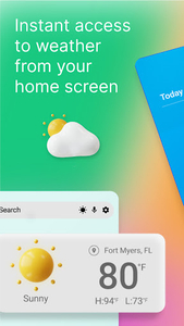 Weather Home - Live Radar - عکس برنامه موبایلی اندروید
