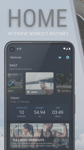 Home Workout - Daily Workout - عکس برنامه موبایلی اندروید