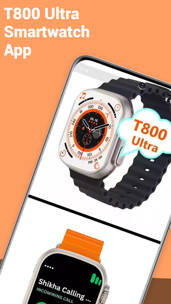 T800 Ultra Smartwatch App Hint - Image screenshot of android app