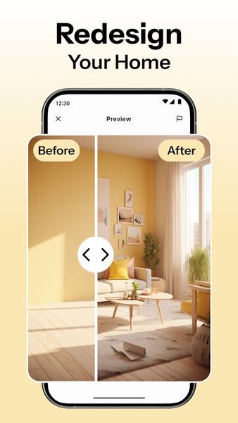 HomeMagic: AI Interior Design - Image screenshot of android app