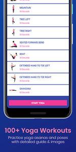 Daily Yoga Workout+Meditation - Image screenshot of android app