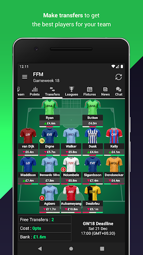 Fantasy Football Manager (FPL) - عکس برنامه موبایلی اندروید