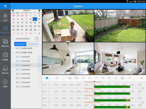 HomeSafe View - عکس برنامه موبایلی اندروید