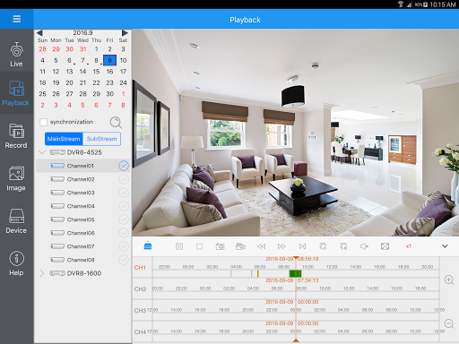 HomeSafe View - عکس برنامه موبایلی اندروید