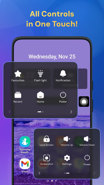 Smart Button - Touch Assistant - Image screenshot of android app