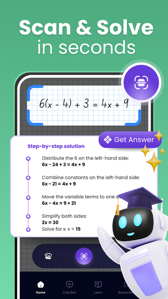 Tutor AI: Math Homework Helper - عکس برنامه موبایلی اندروید