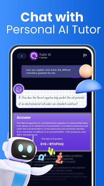 Tutor AI: Math Homework Helper - Image screenshot of android app