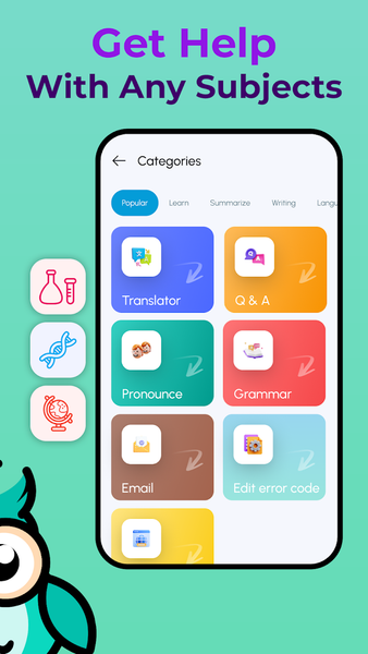 Homework Helper AI Math Solver - عکس برنامه موبایلی اندروید