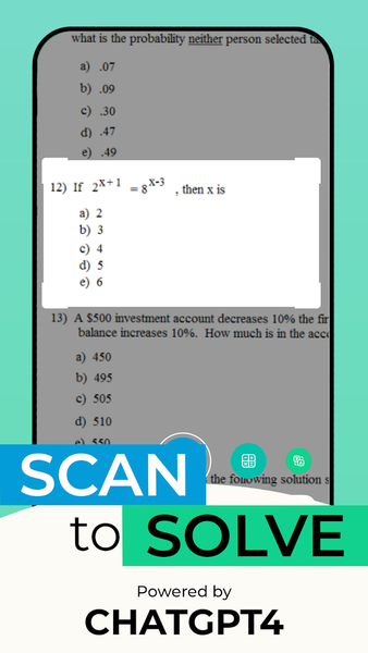 Homework Helper AI Math Solver - Image screenshot of android app