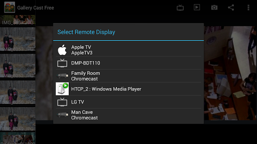 Gallery Cast - Image screenshot of android app