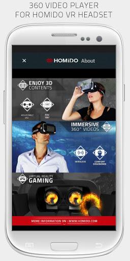 360 VR player by Homido® - Cardboard app - عکس برنامه موبایلی اندروید