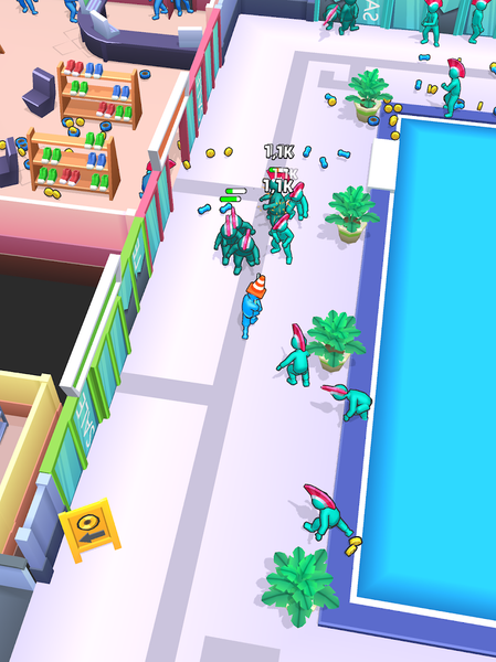 Walkers Attack - Gameplay image of android game