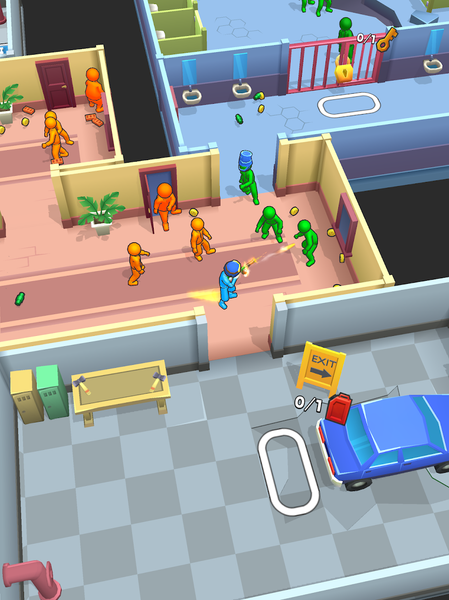 Walkers Attack - Gameplay image of android game