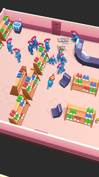 Walkers Attack - Gameplay image of android game