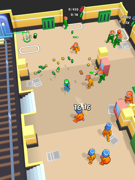 Walkers Attack - Gameplay image of android game