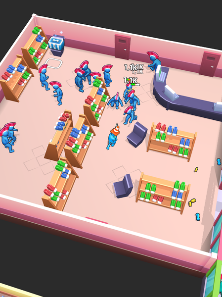 Walkers Attack - Gameplay image of android game