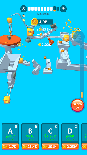 Balls Rollerz Idle 3D Puzzle - Gameplay image of android game