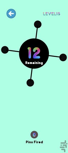 پرتاب سوزن aa - عکس بازی موبایلی اندروید