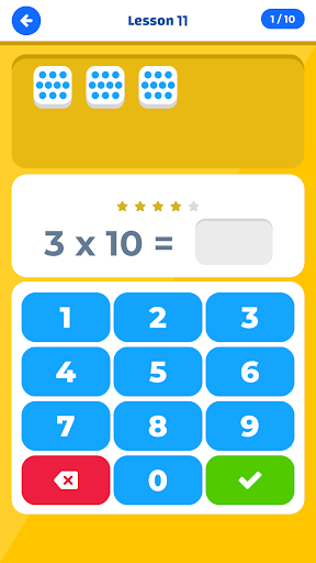 Times Tables - Math for Kids - Image screenshot of android app