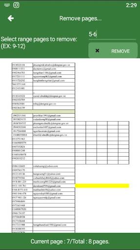 XLSX to PDF Converter - عکس برنامه موبایلی اندروید