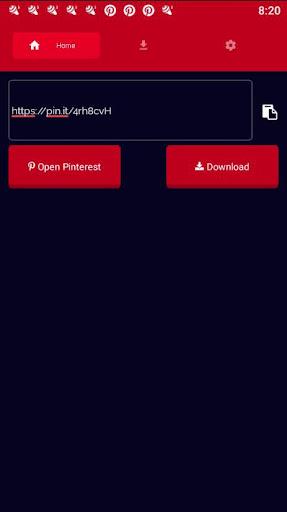 Download Video for Pinterest - Image screenshot of android app