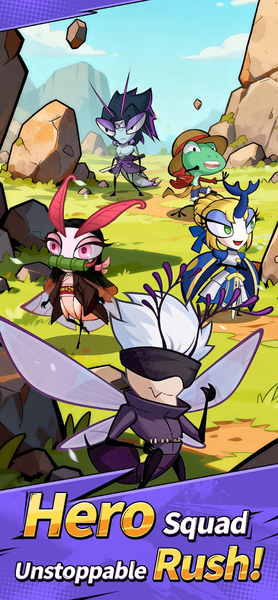 Bug Idlers: Land of Wonders - عکس بازی موبایلی اندروید