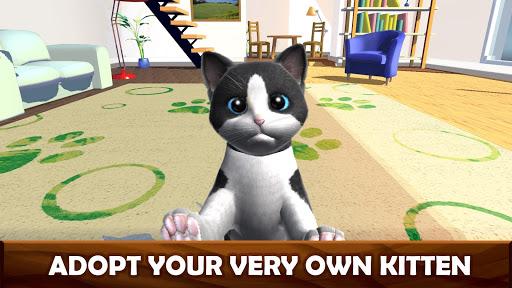 Daily Kitten : virtual cat pet - Gameplay image of android game