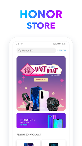 Honor Store - Image screenshot of android app